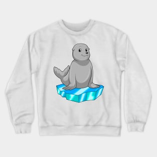 Seal with Ice floe Crewneck Sweatshirt